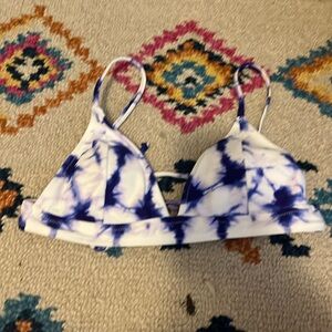 amazon tie die bikini top